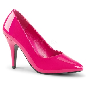 Fuchsia Shiny 10 cm DREAM-420 Pumps High Heels for Men