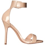 Beige 13 cm AMUSE-10 transvestite shoes