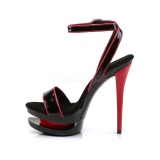 Black 15 cm BLONDIE-631-2 Womens Shoes with High Heels