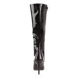 Black Patent 10,5 cm VANITY-2020 High Heeled Lace Up Boots