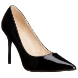 Black Shiny 10 cm CLASSIQUE-20 Pumps High Heels for Men