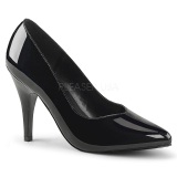 Black Varnished 10 cm DREAM-420 high heel pumps classic