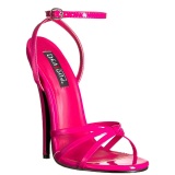 Fuchsia 15 cm DOMINA-108 fetish high heeled shoes