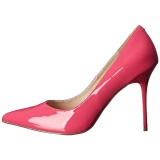 Fuchsia Shiny 10 cm CLASSIQUE-20 Pumps High Heels for Men