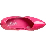 Fuchsia Shiny 10 cm DREAM-420 Pumps High Heels for Men