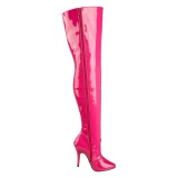 Fuchsia Shiny 13 cm SEDUCE-3010 overknee high heel boots