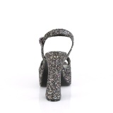 Glitter 13 cm DOLLY-09 platform demoniacult chunky high heels shoes