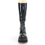 Hologram 11,5 cm SHAKER-65 demoniacult knee boots wedges platform