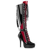 INDULGE-2028 - 13,5 cm womens knee high boots stiletto high heels