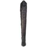 Leather 13,5 cm INDULGE-3011 Platform Thigh High Boots