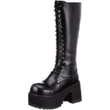 Leatherette 9,5 cm RANGER-302 Platform Mens Gothic Boots