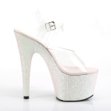 Opal glitter 18 cm Pleaser ADORE-708HMG Pole dancing high heels shoes