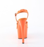 Orange 18 cm ADORE-709 pleaser platform high heels sandals shoes