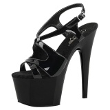 Patent 18 cm ADORE-730 Womens High Heel Sandals