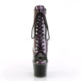 Purple Patent 18 cm ADORE-1020SHG Pole dancing ankle boots