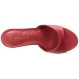 Red 10 cm CLASSIQUE-01 womens mules shoes