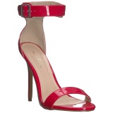 Red 13 cm AMUSE-10 transvestite shoes