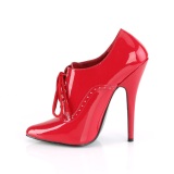 Red 15 cm DOMINA-460 oxford high heels shoes