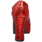 Red Glitter 11 cm MARYJANE-50G Platform Pumps Mary Jane