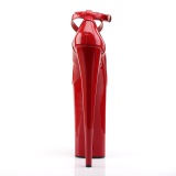 Red Patent 25,5 cm BEYOND-087 extrem platform high heels pumps