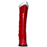 Red Patent 7,5 cm Funtasma GOGO-306 Women Knee Boots