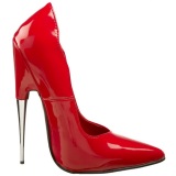 Red Shiny 15 cm SCREAM-01 Fetish Pumps Women Shoes