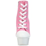 Rose Neon 15 cm DELIGHT-600SK-02 Canvas high heels chucks