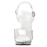 Transparent 13 cm LIP-108 Platform High Heels Shoes