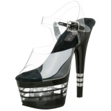 Transparent 18 cm ADORE-708LN High Heels Acrylic Platform