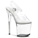 Transparent 20 cm FLAMINGO-808 High Heels Acrylic Platform