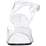 Transparent 8 cm BELLE-308 High Heels for Men