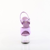 Transparent platform 18 cm ADORE-709HT Lavender sandals heels shoes