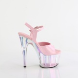 Transparent platform 18 cm ADORE-709HT Rose sandals heels shoes