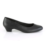 Vegan 3 cm GWEN-01 pumps for mens and drag queens in black